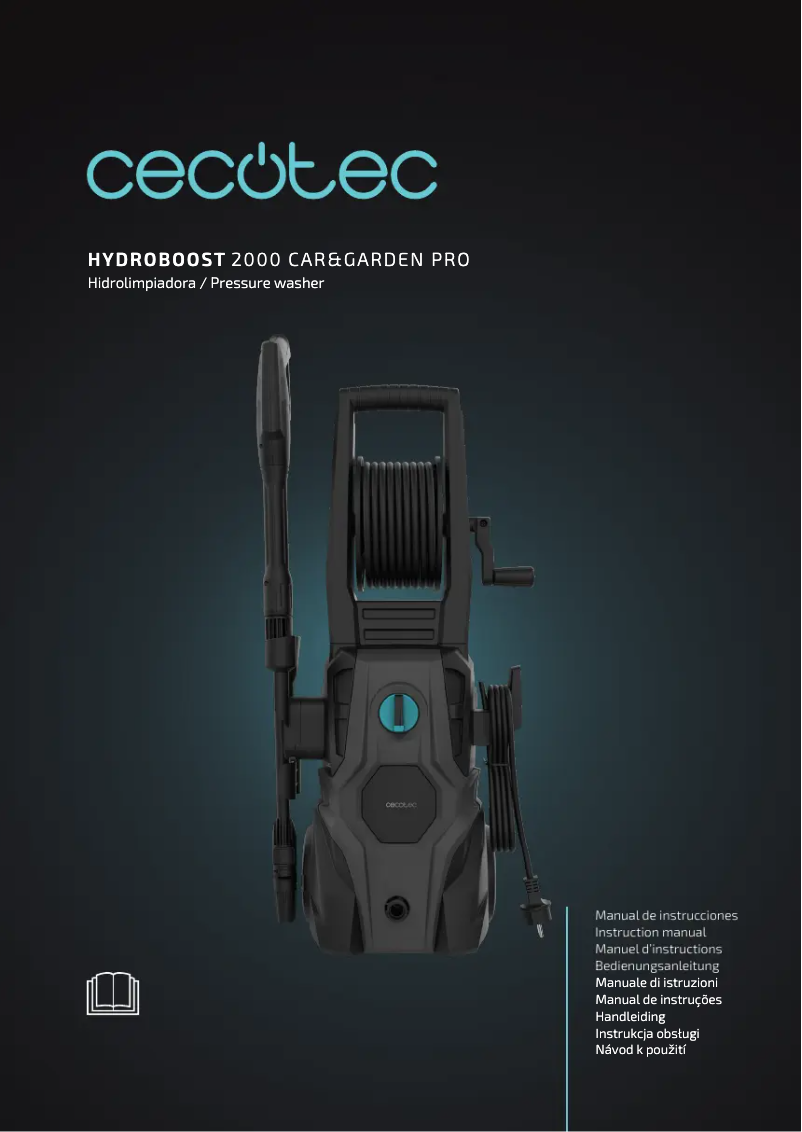 Page 1 de la notice Manuel utilisateur Cecotec HydroBoost 2000 Car&Garden Pro