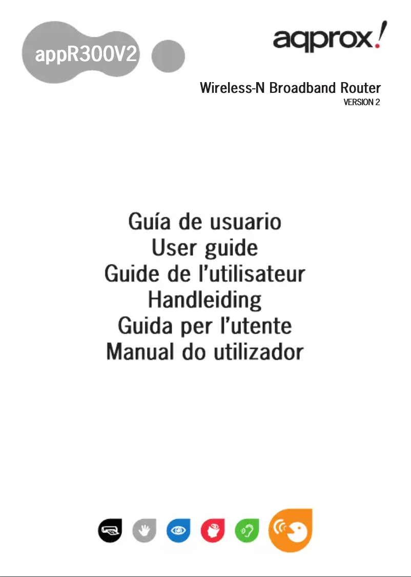 Image de la première page du manuel de l'appareil appR300V2