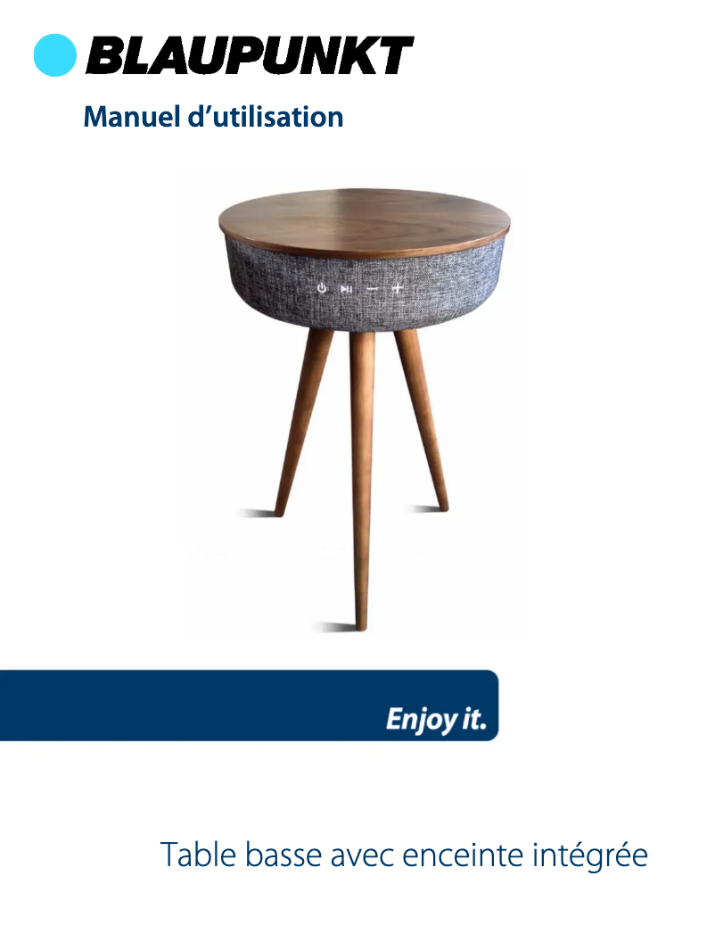 Image de la première page du manuel de l'appareil BLP0500
