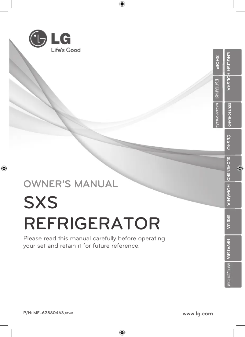 Página 1 del manual Manual de usuario LG GR-B207FTQA