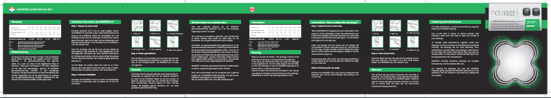 Page n°1 - Manuel utilisateur Noizezz Green Medium