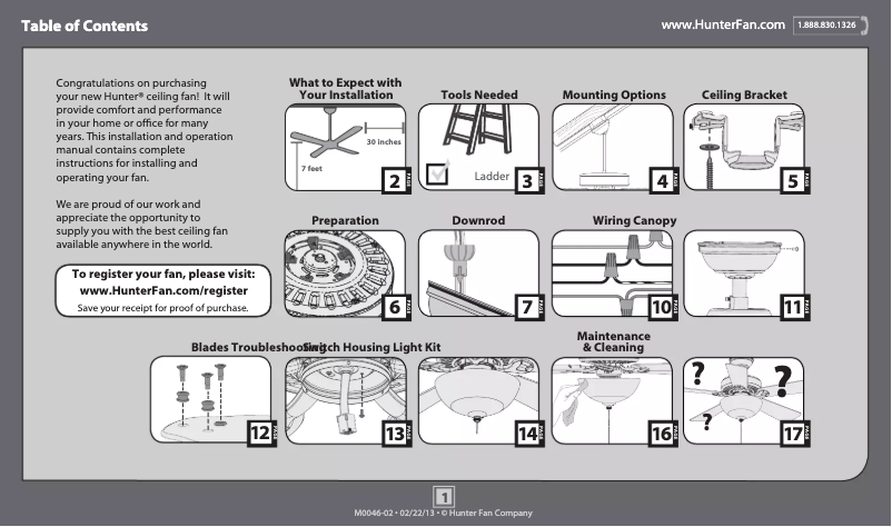 Image de la première page du manuel de l'appareil Hudson 52065