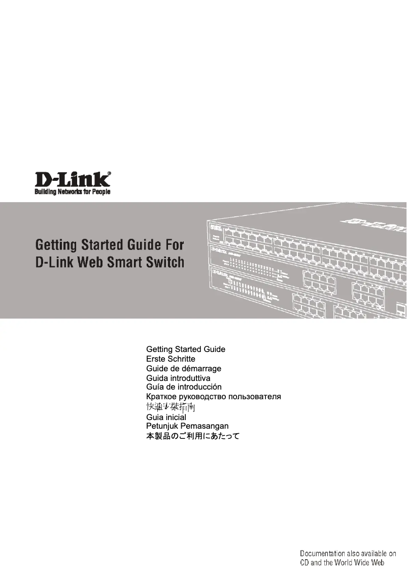 Page 1 de la notice Manuel utilisateur D-Link DGS-1210-20