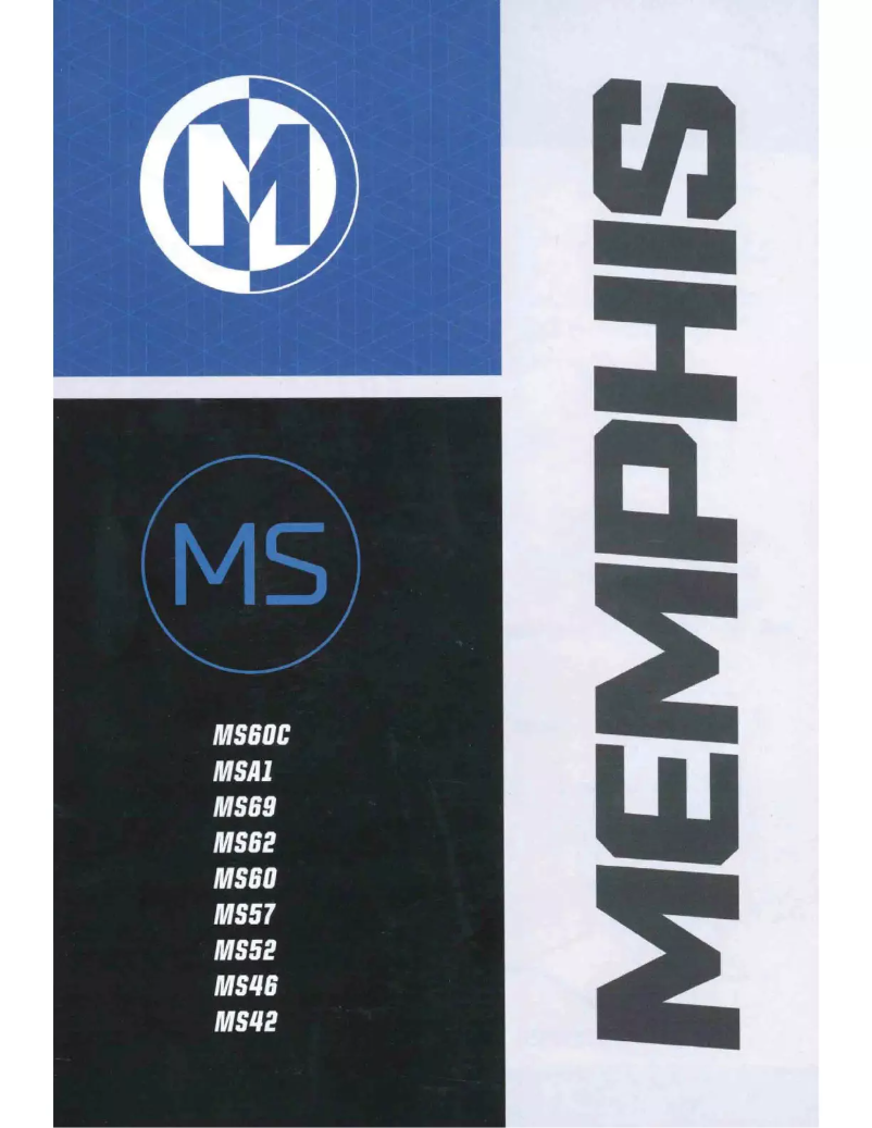 Page 1 de la notice Manuel utilisateur Memphis Audio MS62