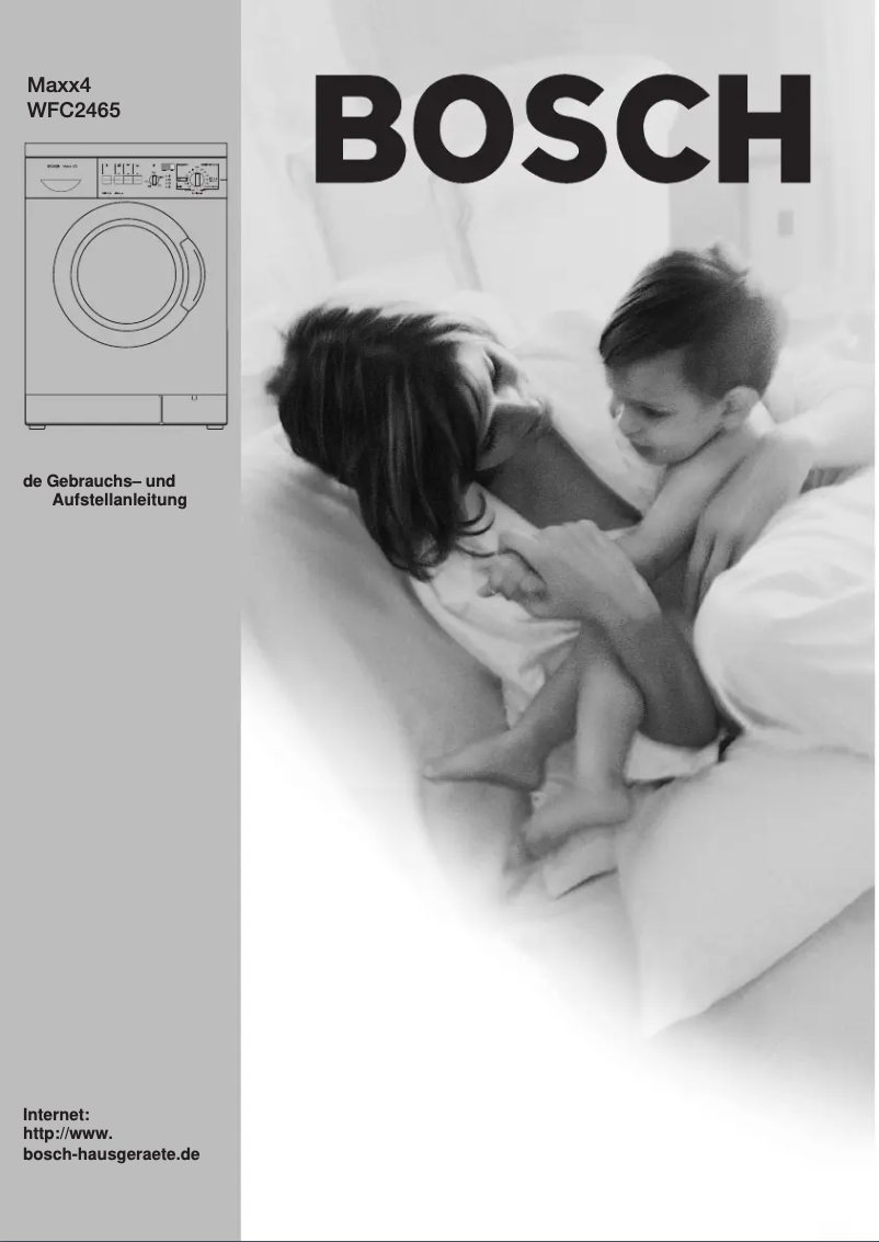 Page n°1 - Manuel utilisateur Bosch WFC2465 Maxx4