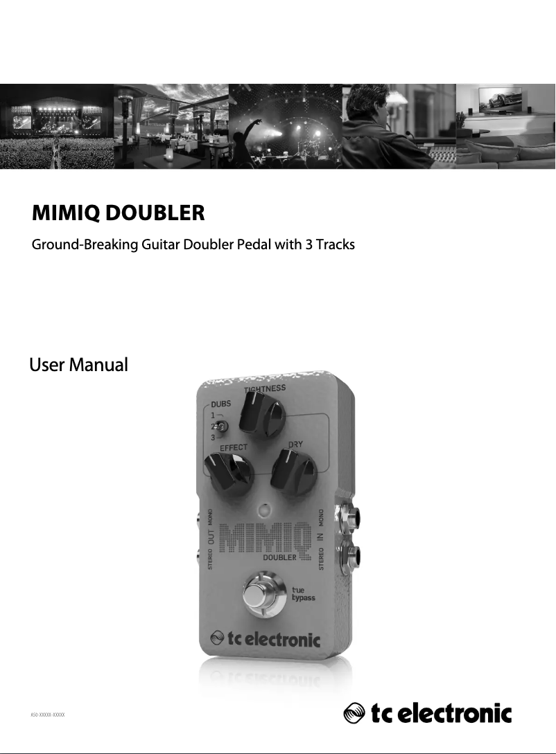 Image de la première page du manuel de l'appareil Mimiq Mini Doubler