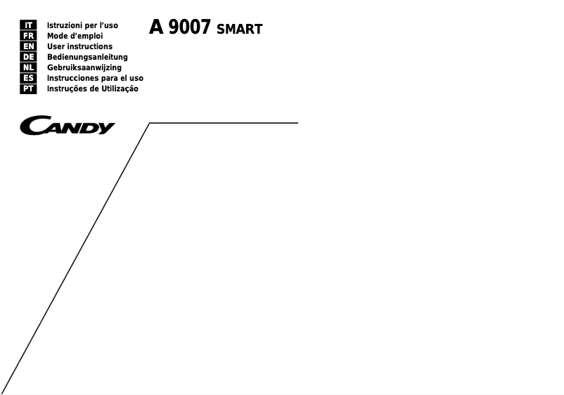 Page n°1 - Manuel utilisateur Candy LS A 9007
