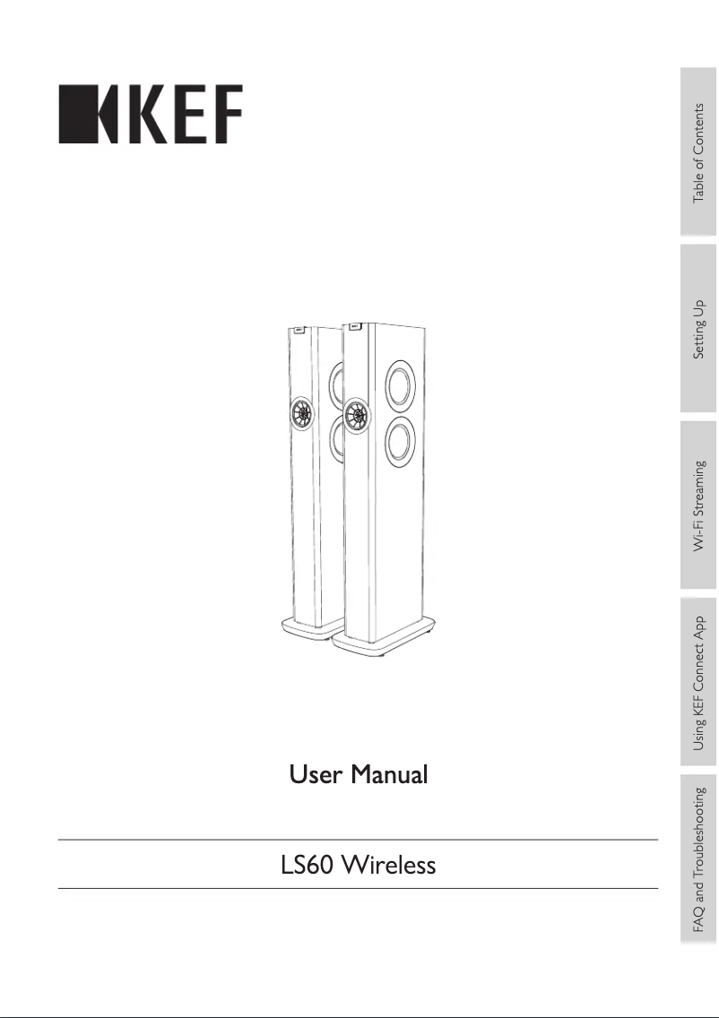 Image de la première page du manuel de l'appareil LS60 Wireless