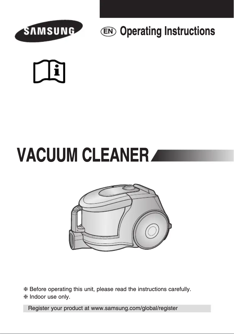 Page 1 de la notice Manuel utilisateur Samsung SC4335