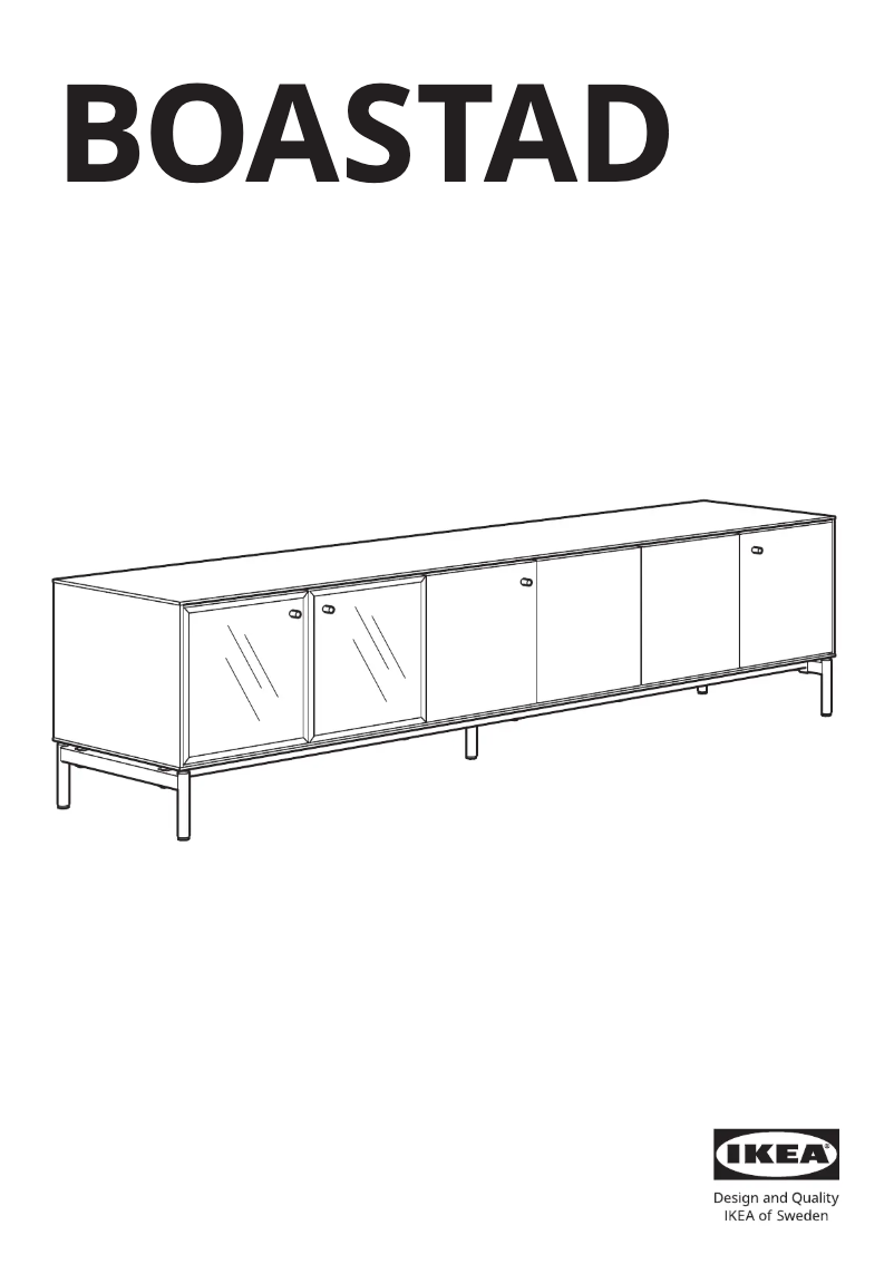 Image de la première page du manuel de l'appareil BOASTAD 005.070.56