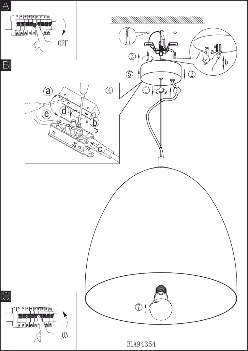 Página 1 del manual Manual de usuario Eglo Sarabia
