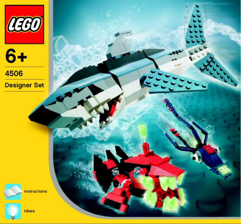 Página 1 del manual Manual de usuario Lego Deep-Sea Predators