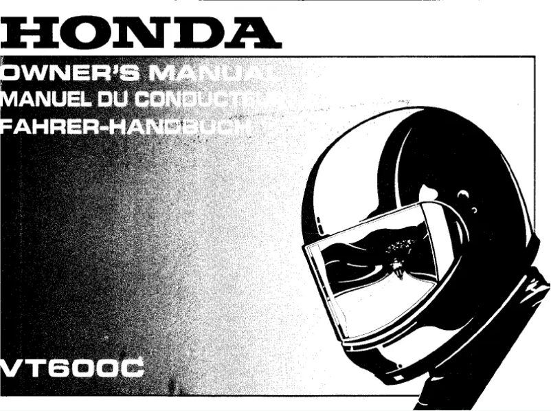 Image de la première page du manuel de l'appareil VT600C (1995)