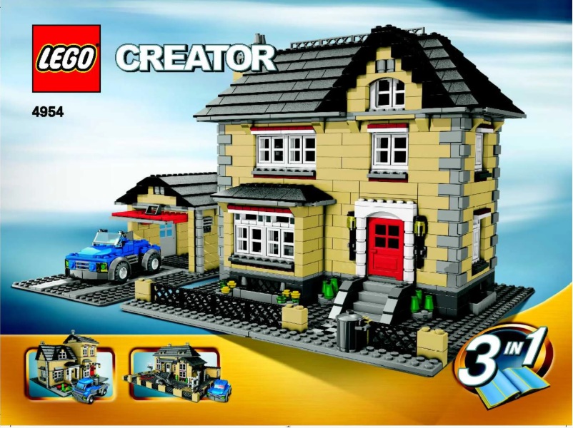 Page n°1 - Manuel utilisateur Lego Model Town House