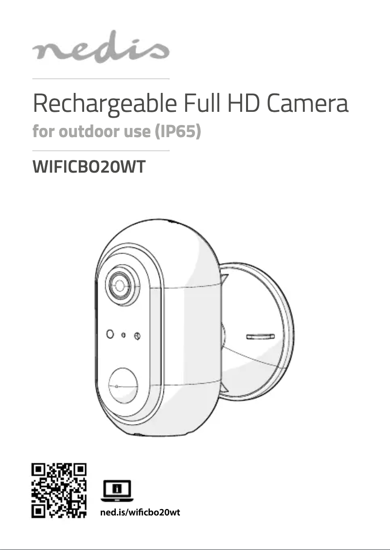 Image de la première page du manuel de l'appareil WIFICBO20WT