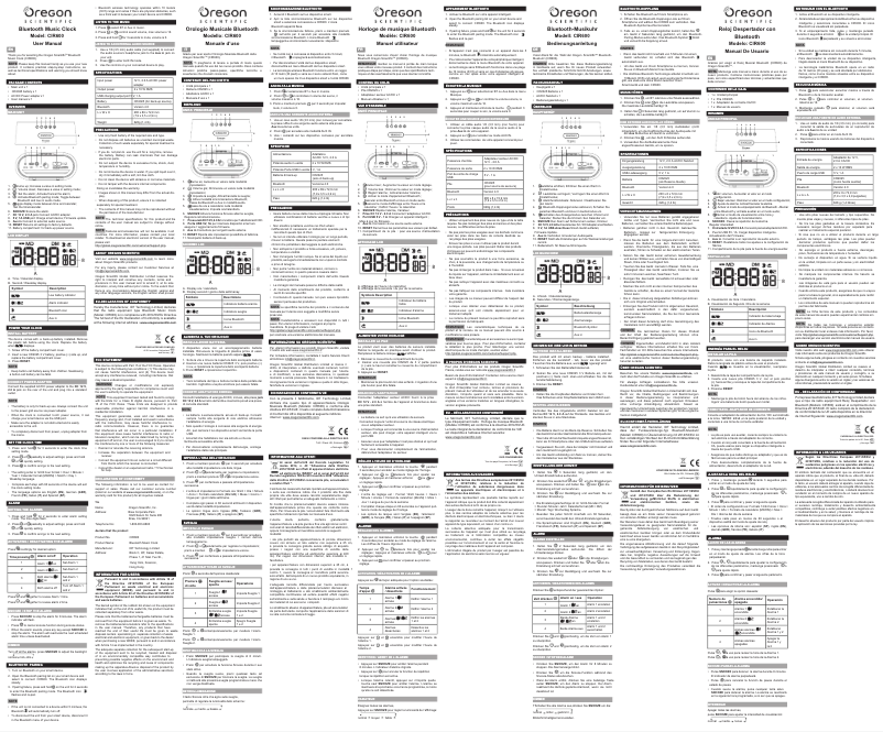 Image de la première page du manuel de l'appareil CIR600