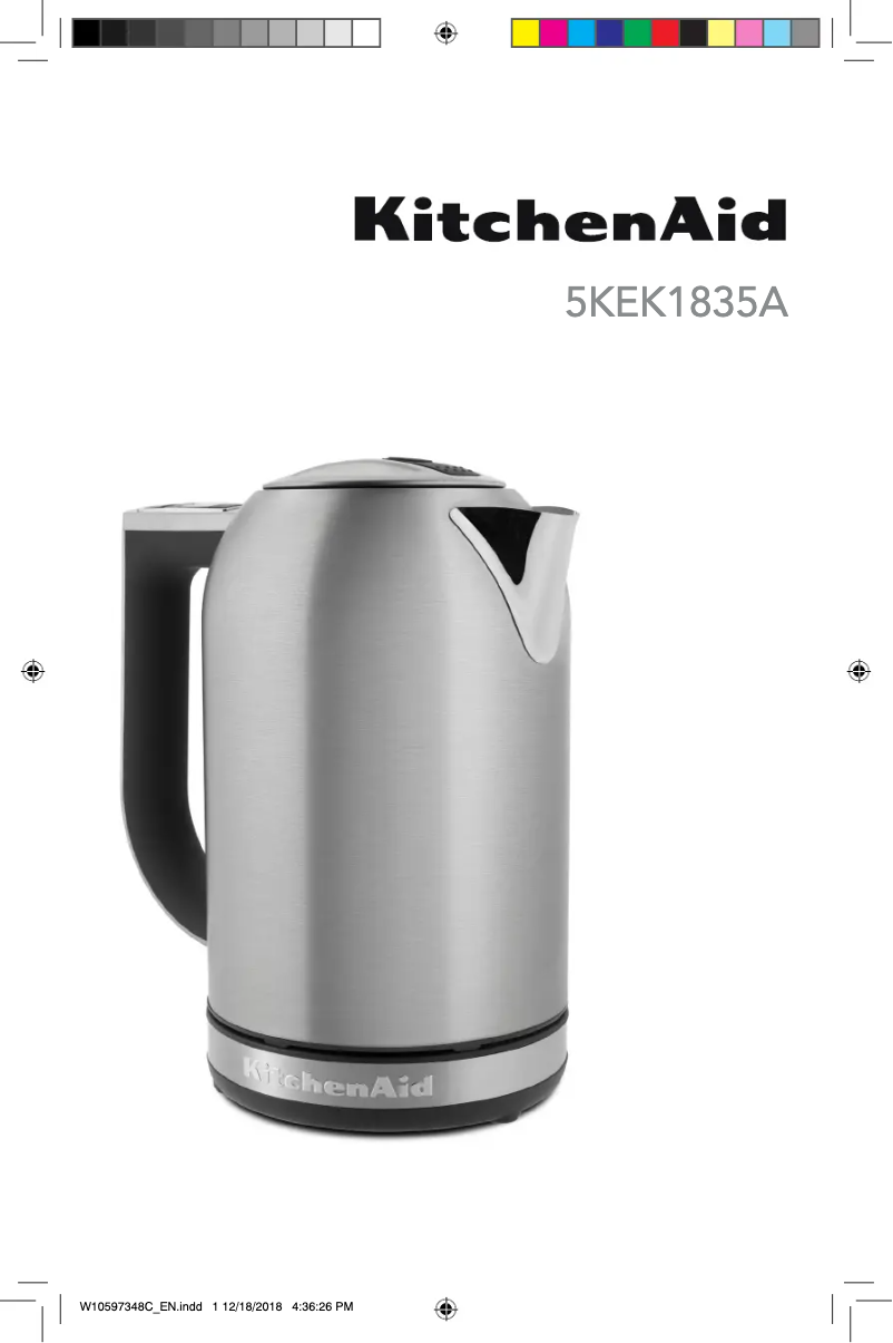 Image de la première page du manuel de l'appareil Artisan KEK1835