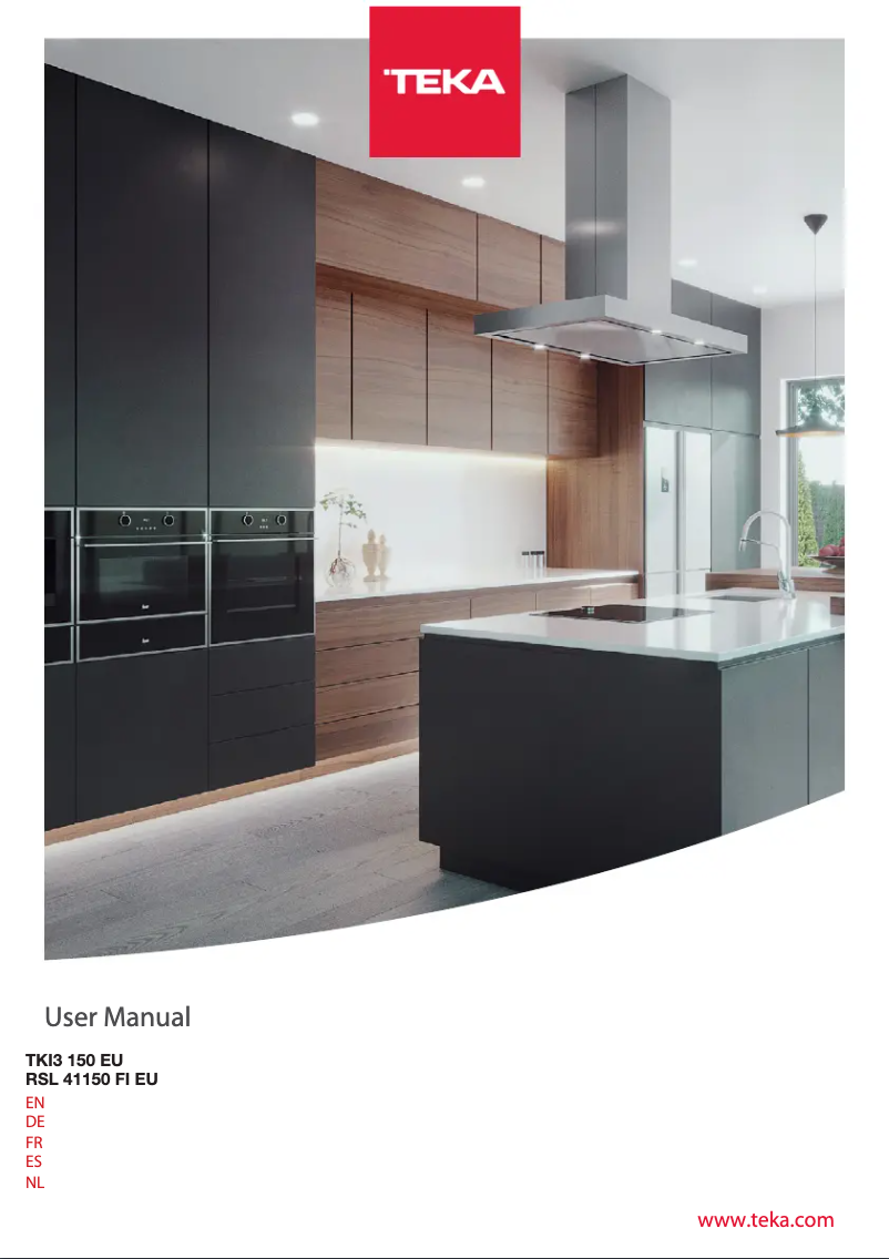 Image de la première page du manuel de l'appareil TKI3 150