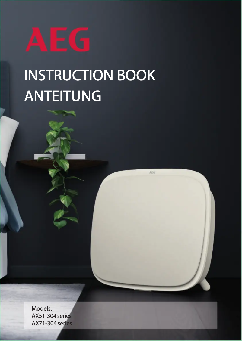 Page 1 de la notice Mode d'emploi AEG AX7