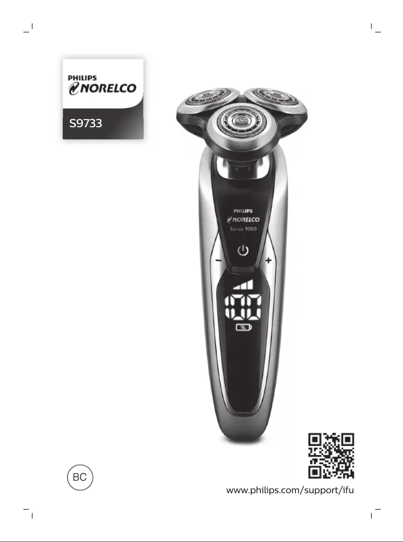 Imagen de la primera página del manual del dispositivo S9733