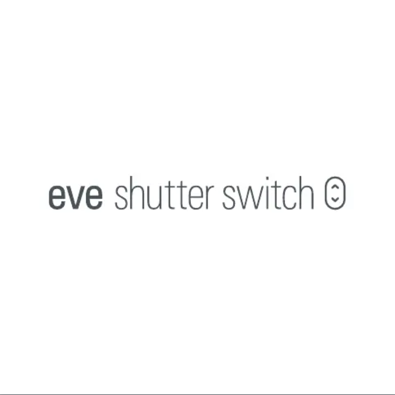 Page n°1 - Manuel utilisateur EVE Shutter Switch