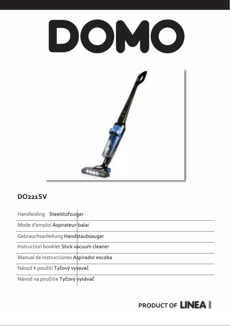 Page 1 de la notice Manuel utilisateur Domo DO221SV