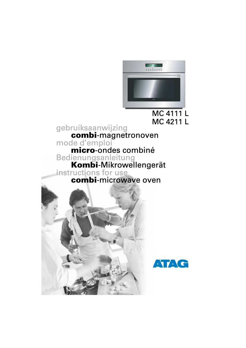 Página 1 del manual Manual de usuario Atag MC4211L