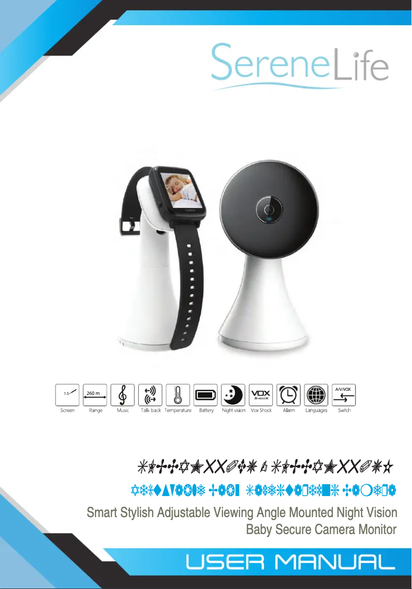 Página 1 del manual Manual de usuario SereneLife SLBCAM550