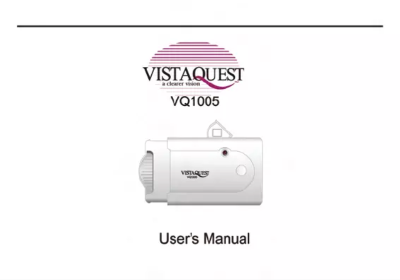 Image de la première page du manuel de l'appareil VQ1005