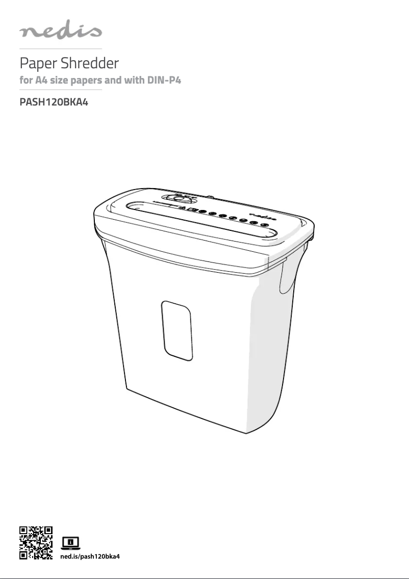 Page 1 de la notice Manuel utilisateur Nedis PASH120BKA4