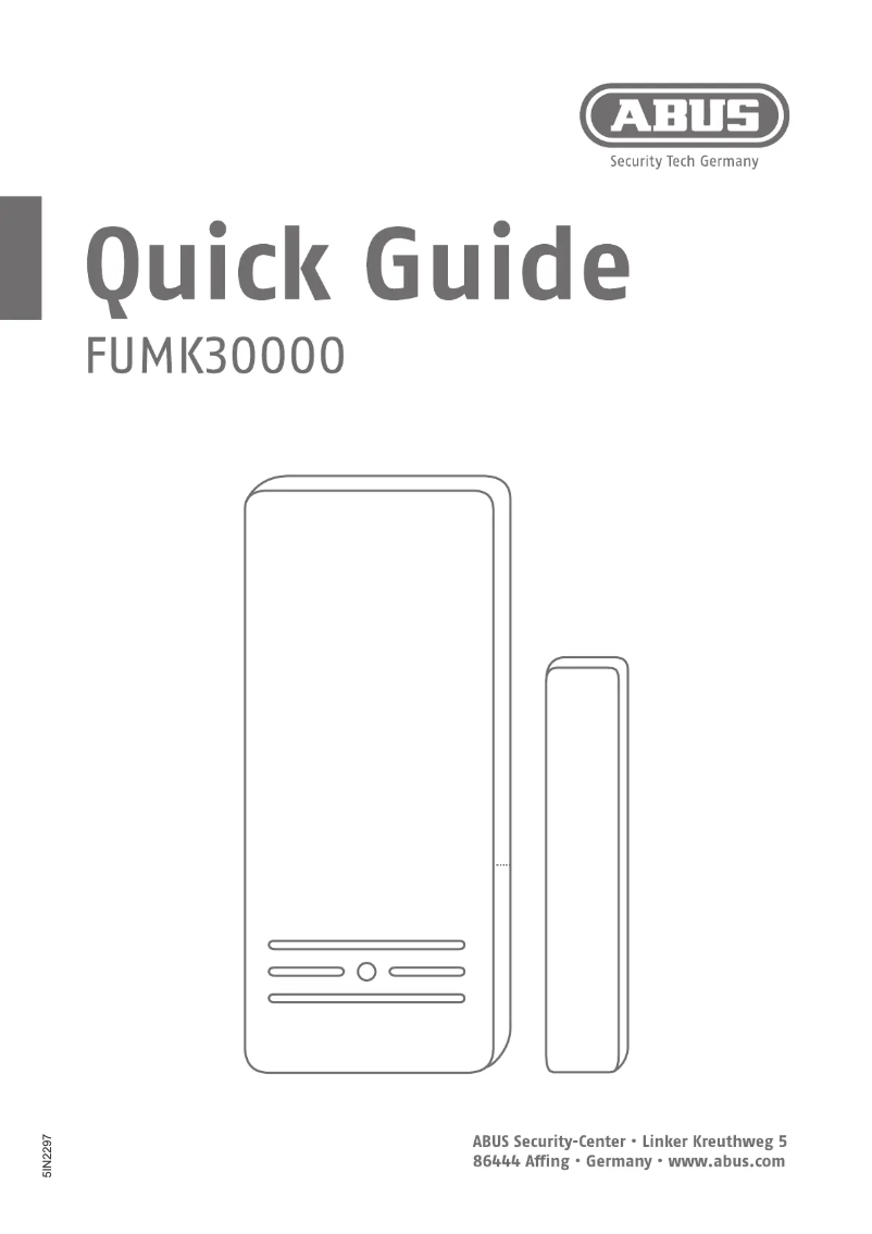 Page 1 de la notice Manuel utilisateur Abus FUMK30000B