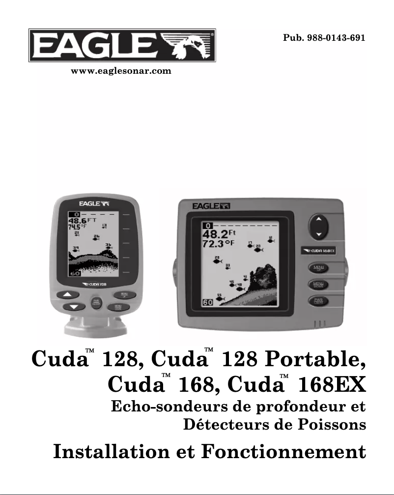 Page n°1 - Manuel utilisateur Eagle Cuda 128 Portable