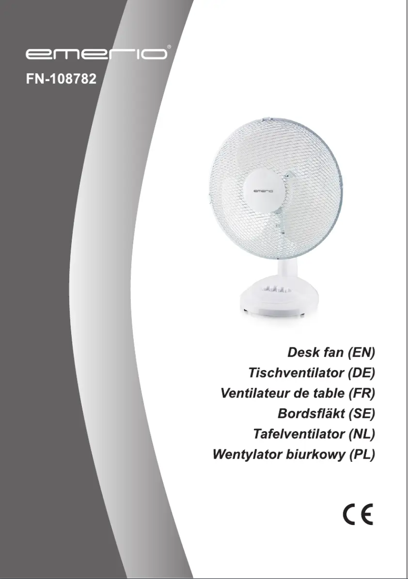 Page n°1 - Manuel utilisateur Emerio FN-108782