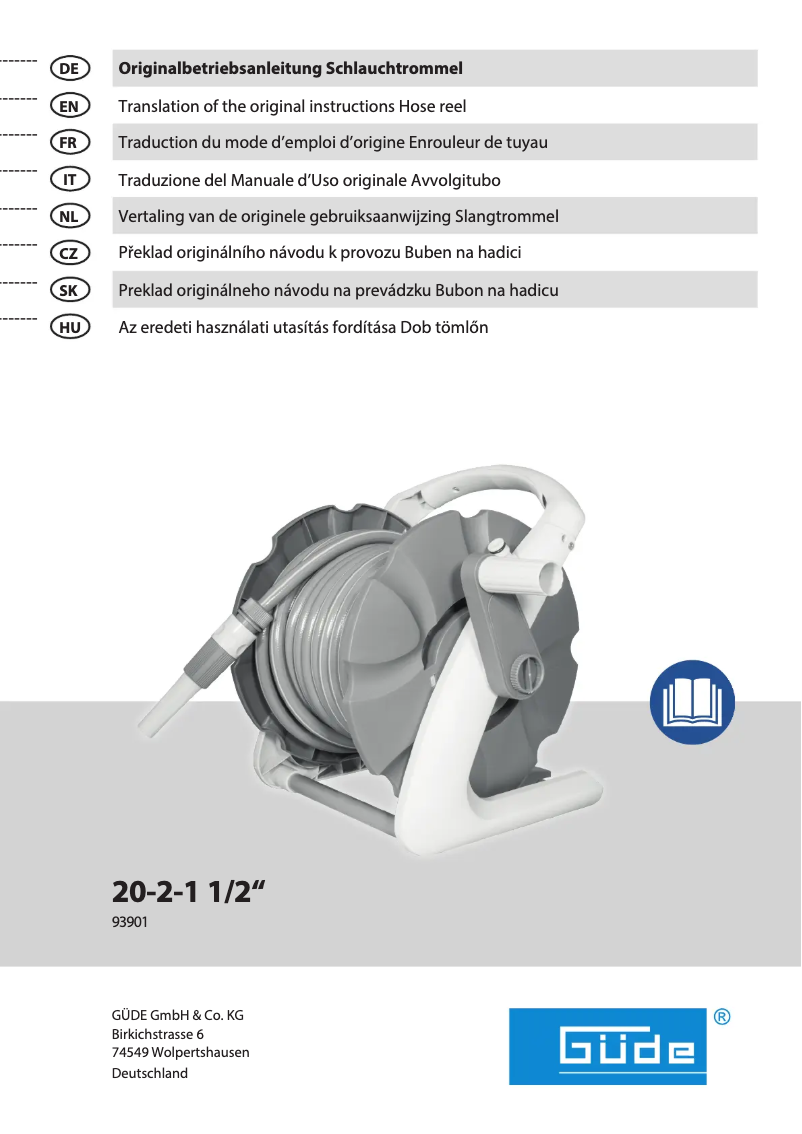 Página 1 del manual Manual de usuario Güde 20-2-1 1/2