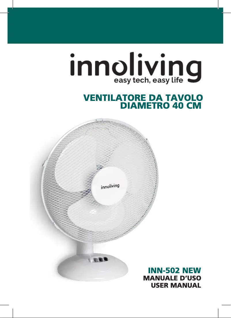 Page n°1 - Manuel utilisateur Innoliving INN-502