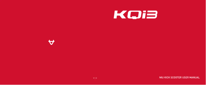 Image de la première page du manuel de l'appareil KQi3
