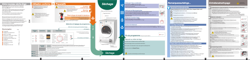 Page 1 de la notice Manuel utilisateur Bosch WTE86304FF