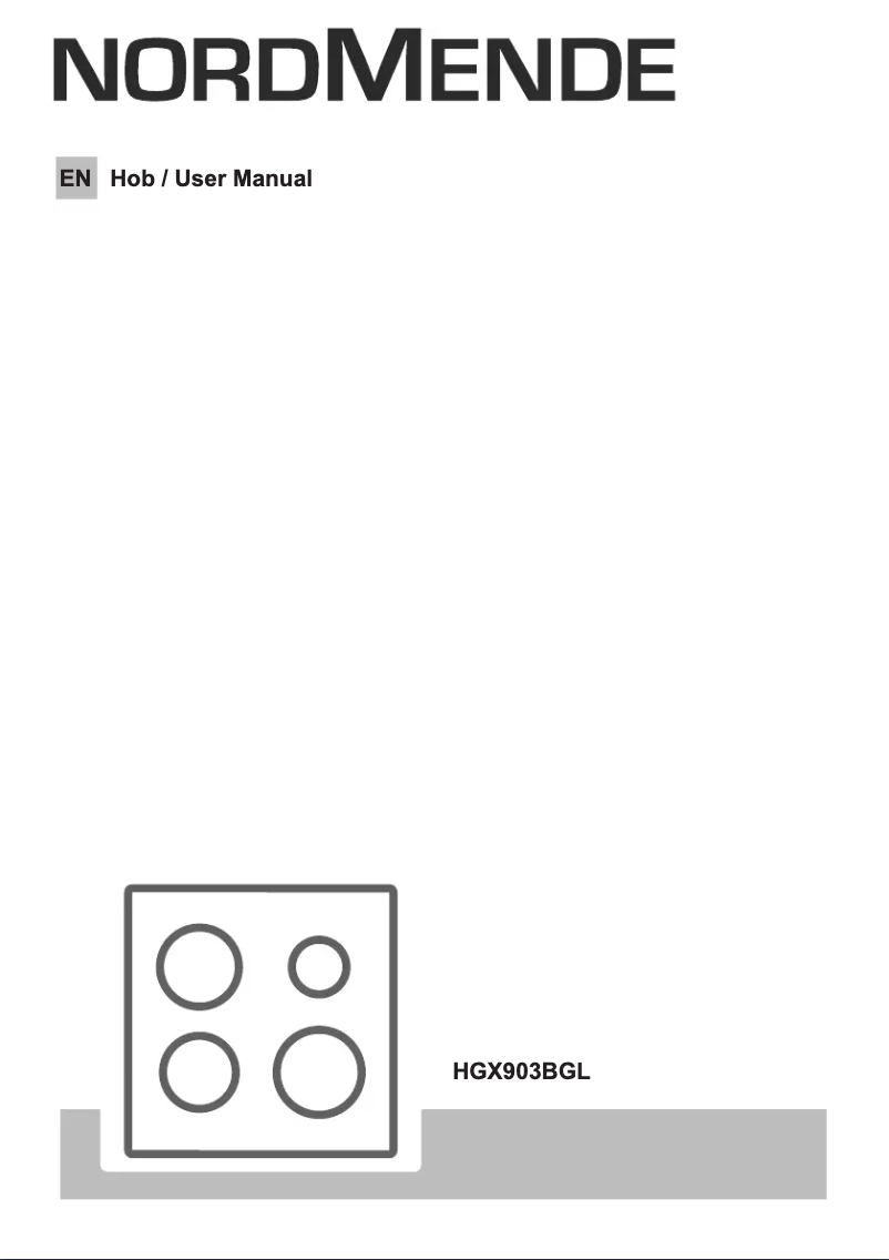 Page n°1 - Manuel utilisateur Nordmende HGX903BGL