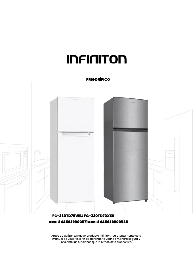 Page n°1 - Manuel utilisateur Infiniton FG-330TD70WEJ