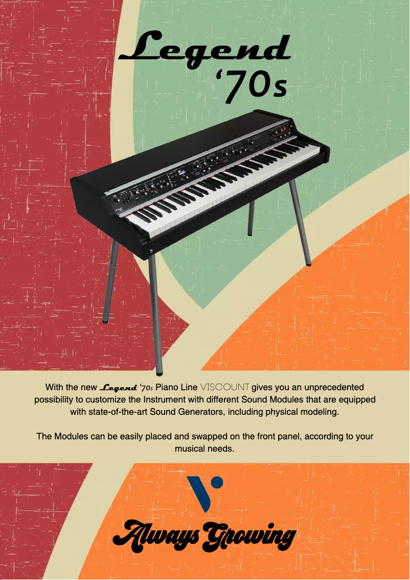 Page 1 de la notice Manuel utilisateur Viscount Artist