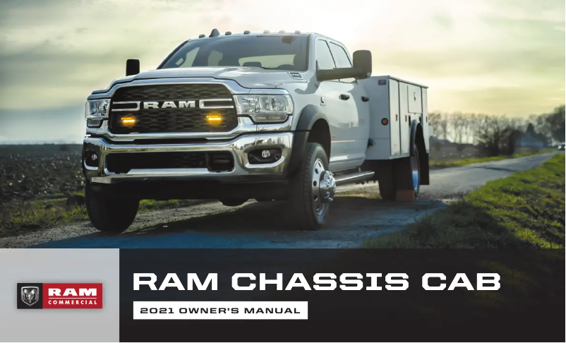 Page 1 de la notice Manuel utilisateur RAM 3500 Chassis Cab (2021)
