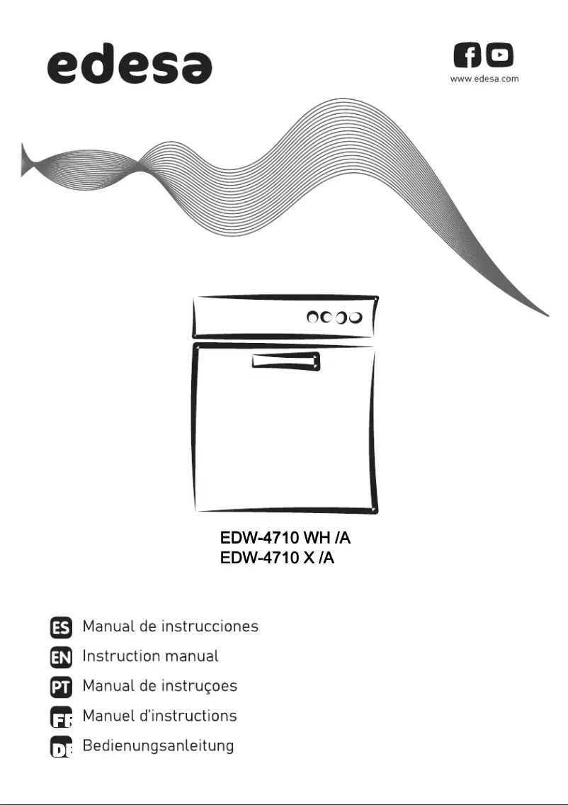 Page n°1 - Manuel utilisateur Edesa EDW-4710 X