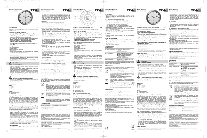 Página 1 del manual Manual de usuario TFA 60.3528.02