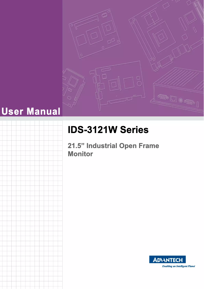 Image de la première page du manuel de l'appareil IDS-3121W
