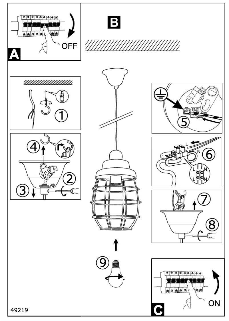 Image de la première page du manuel de l'appareil Vintage Bampton