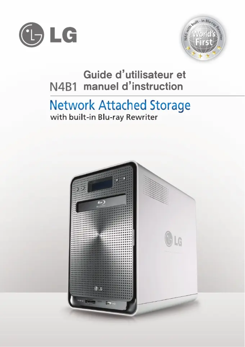 Image de la première page du manuel de l'appareil N4B1N
