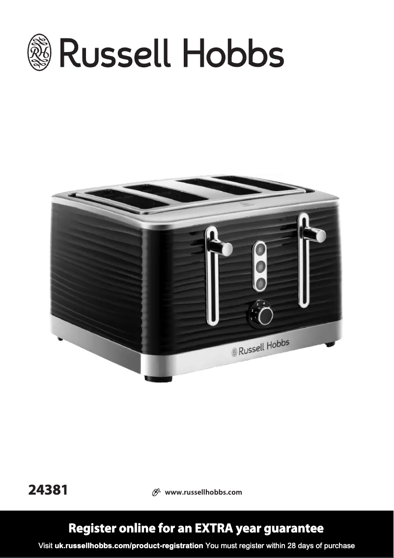 Page 1 de la notice Manuel utilisateur Russell Hobbs Inspire 24381