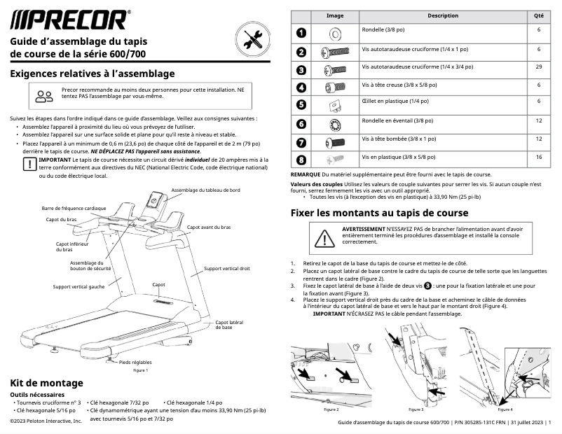 Image de la première page du manuel de l'appareil TRM 600