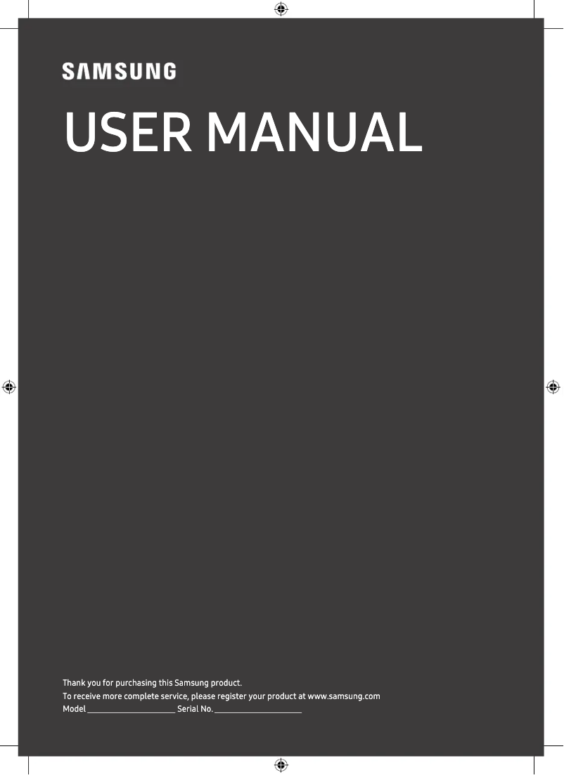 Page n°1 - Manuel utilisateur Samsung UE70TU7020