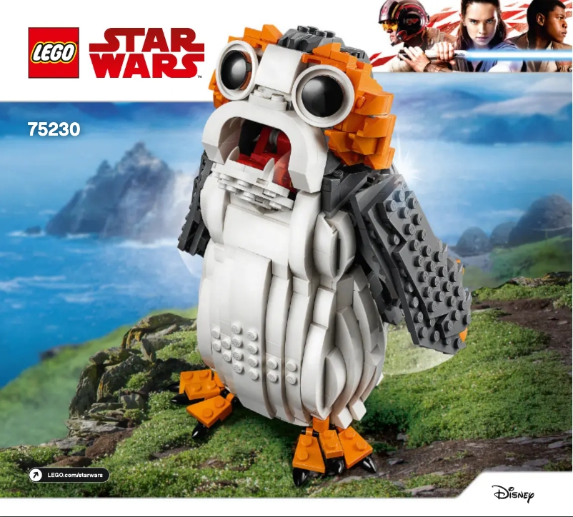 Page 1 de la notice Manuel utilisateur Lego Star Wars 75230